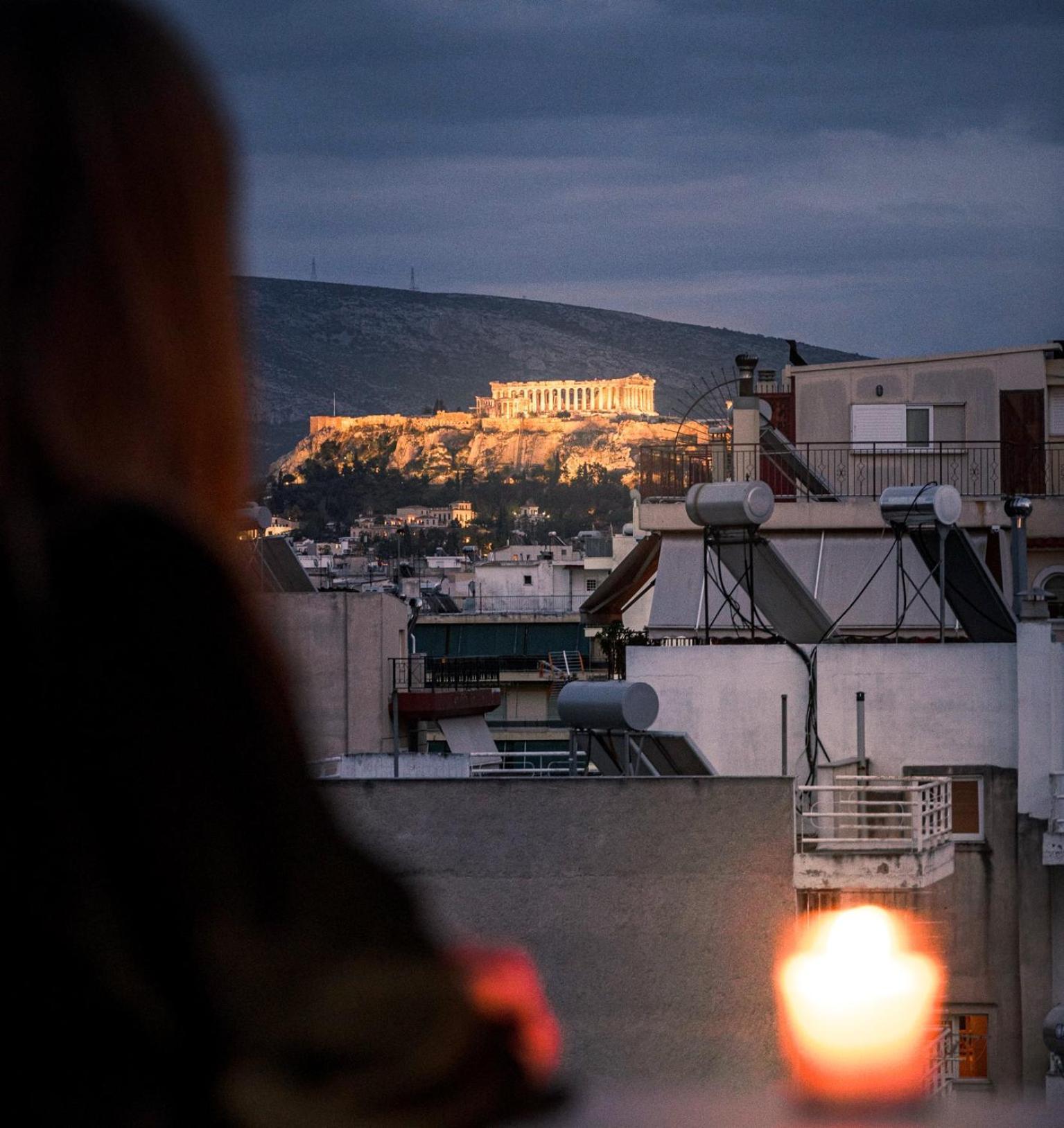 Acropolis Panorama Penthouse - Cozy Nest Apartment Athens