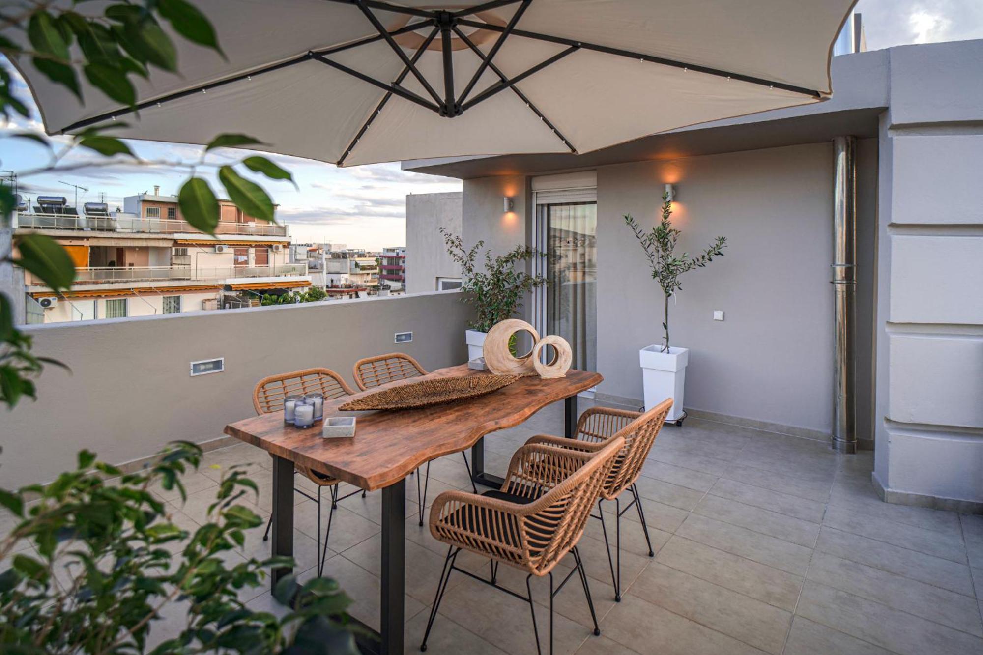 Acropolis Panorama Penthouse - Cozy Nest Apartment